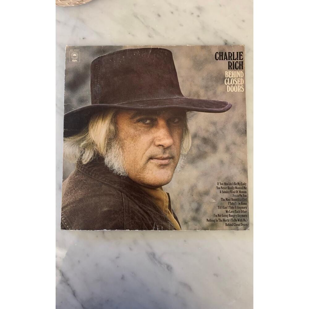Vintage Charlie Rich Vinyl Record
